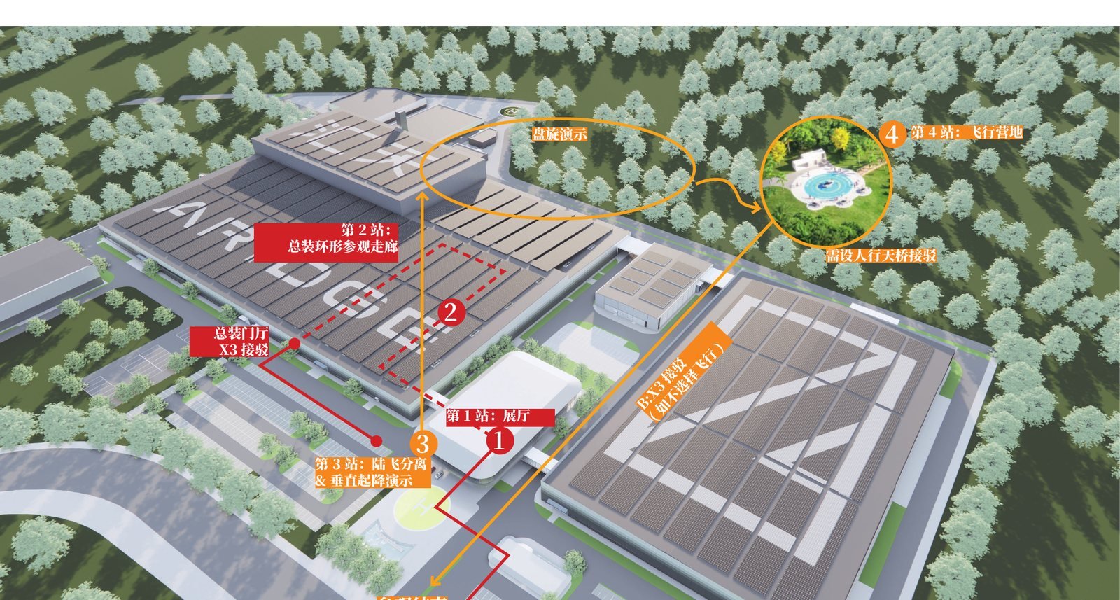 小鹏汇天飞行汽车量产工厂