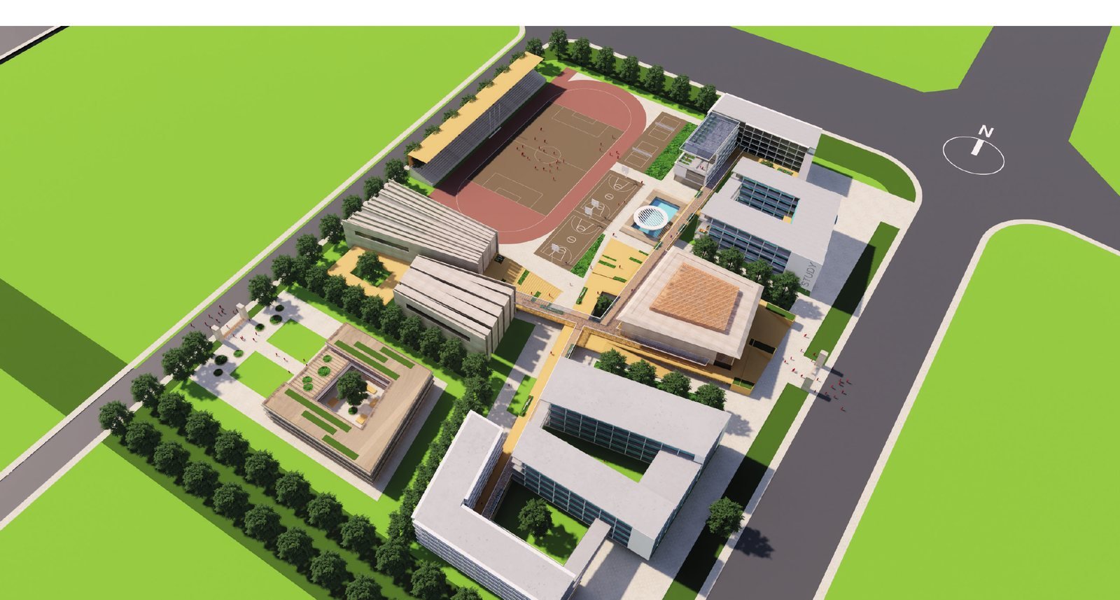 耀华国际教育学校八角湾新校区设计