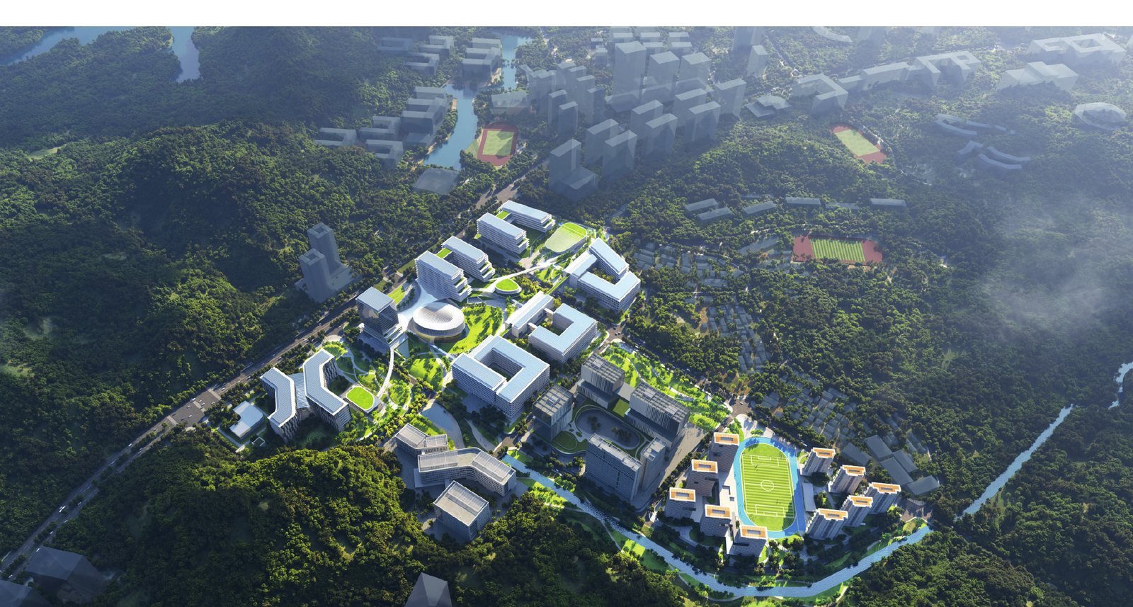深圳医学科学院及深圳湾实验室院区