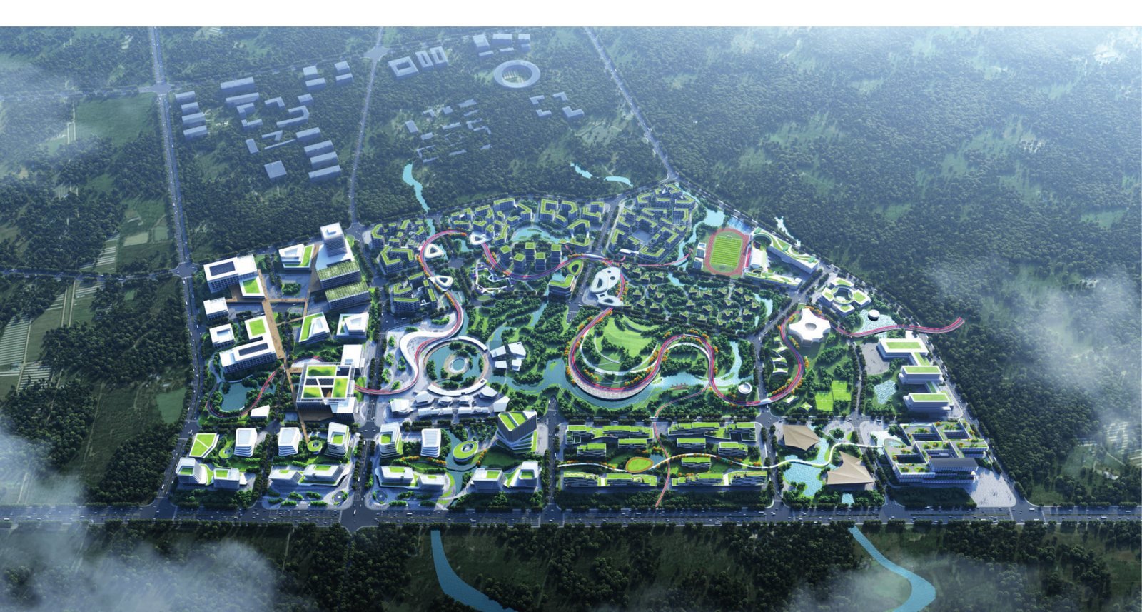 滨湖科学家小镇总体规划设计